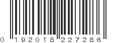 UPC 192018227286