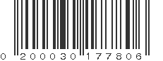 UPC 200030177806