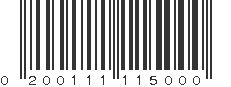 UPC 200111115000