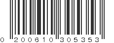 UPC 200610305353