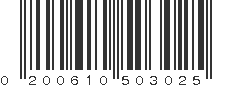 UPC 200610503025