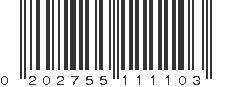 UPC 202755111103