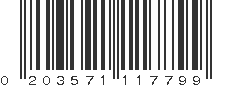 UPC 203571117799