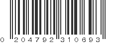 UPC 204792310693