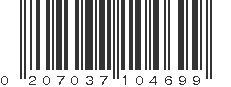 UPC 207037104699