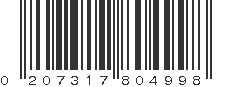 UPC 207317804998