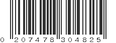 UPC 207478304825