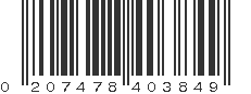 UPC 207478403849