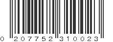 UPC 207752310023