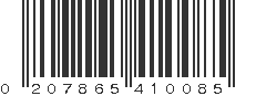 UPC 207865410085