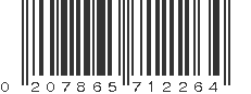 UPC 207865712264