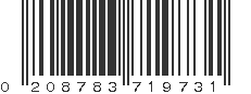 UPC 208783719731