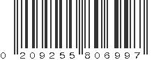 UPC 209255806997