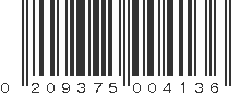 UPC 209375004136