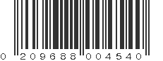 UPC 209688004540