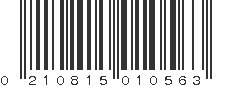 UPC 210815010563