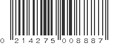 UPC 214275008887