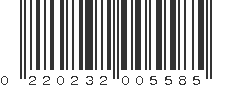 UPC 220232005585