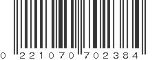 UPC 221070702384