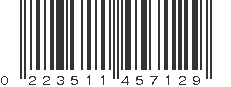 UPC 223511457129