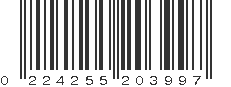 UPC 224255203997