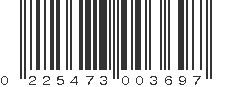 UPC 225473003697