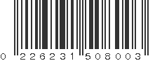 UPC 226231508003