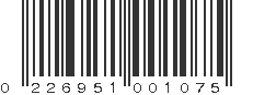 UPC 226951001075