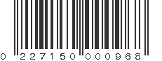 UPC 227150000968