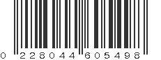 UPC 228044605498