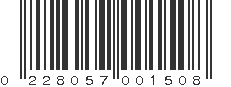 UPC 228057001508