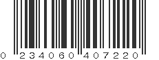 UPC 234060407220