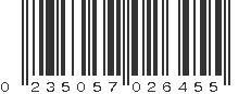 UPC 235057026455