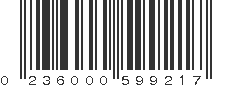 UPC 236000599217