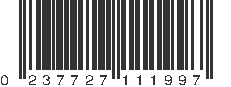 UPC 237727111997