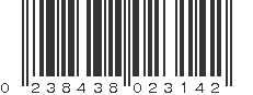 UPC 238438023142