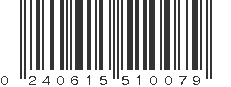 UPC 240615510079