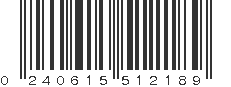 UPC 240615512189