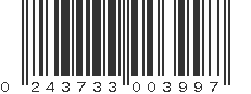 UPC 243733003997