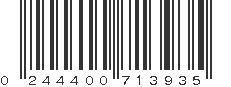 UPC 244400713935