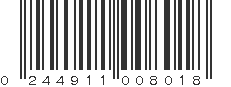 UPC 244911008018