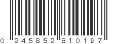 UPC 245852810197