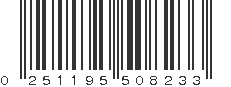 UPC 251195508233