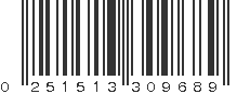 UPC 251513309689