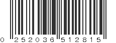 UPC 252036512815