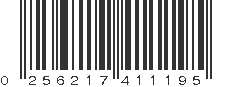 UPC 256217411195