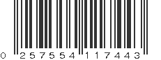 UPC 257554117443