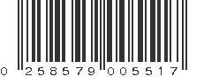 UPC 258579005517