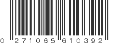 UPC 271065610392