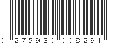 UPC 275930008291